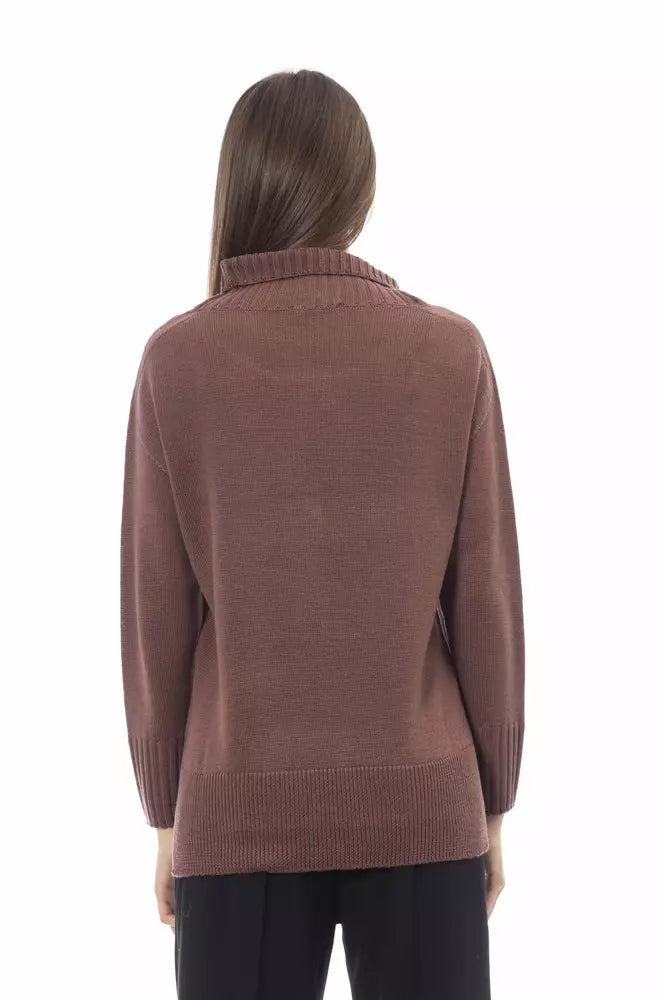 Alpha Studio Brun Tencel Dametrøje