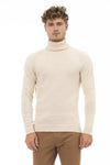 Alpha Studio Beige Alpaca Herretrøje