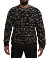 Dolce & Gabbana Elegant Bronze Strikket Pullover
