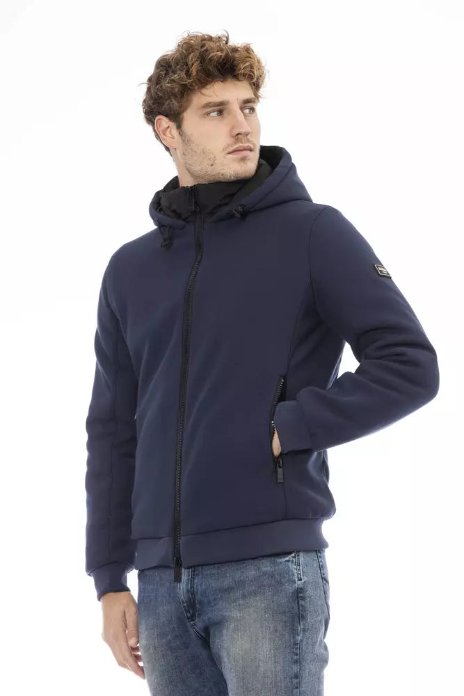Baldinini Trend Blå Polyester Herrejakke