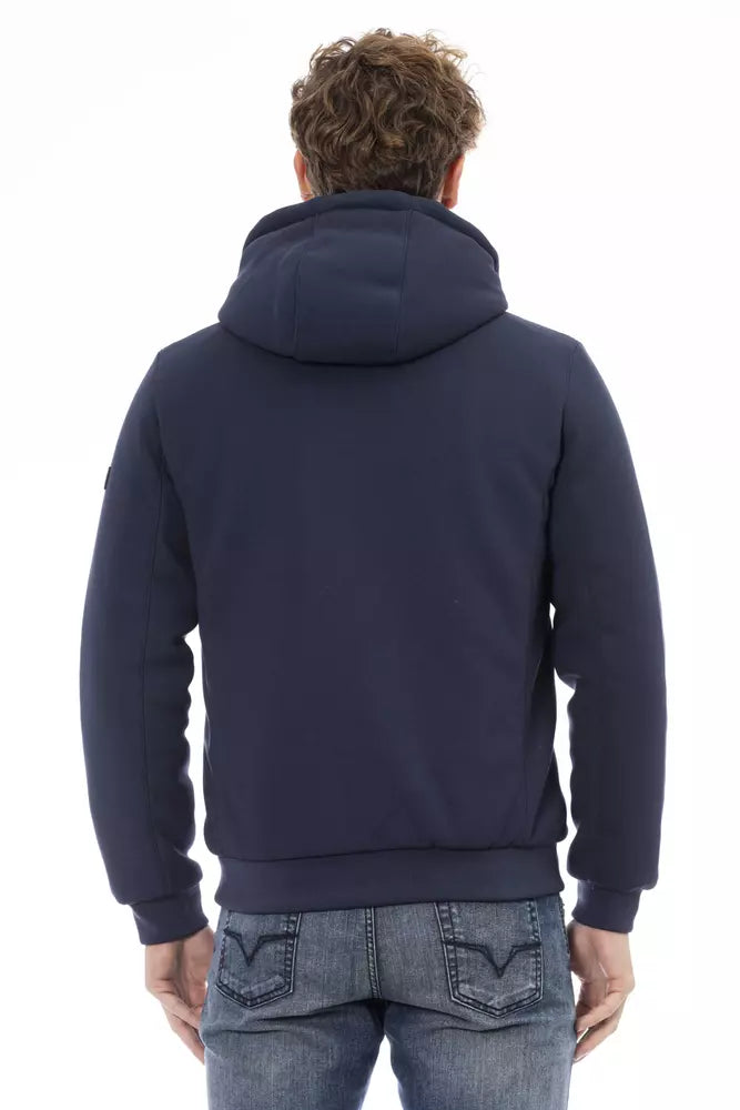 Baldinini Trend Blå Polyester Herrejakke