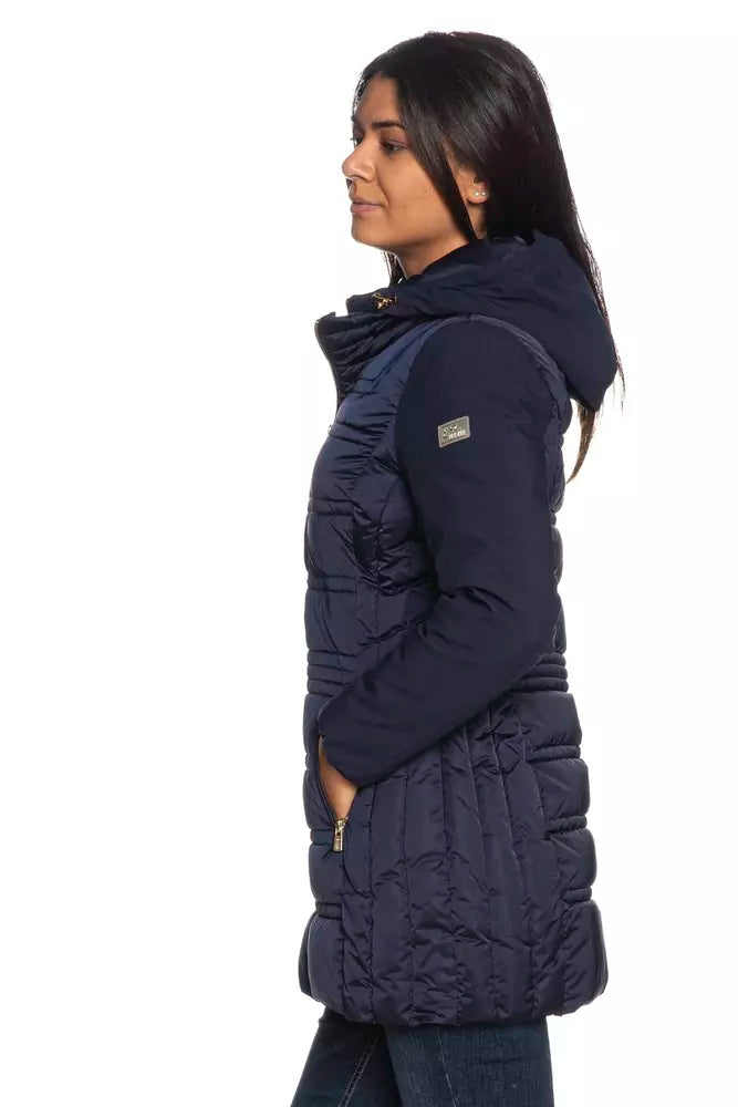 Yes Zee Blå Polyester Damejakke
