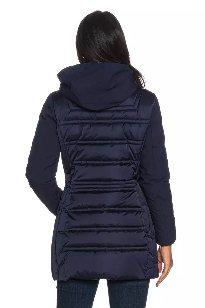 Yes Zee Blå Polyester Damejakke