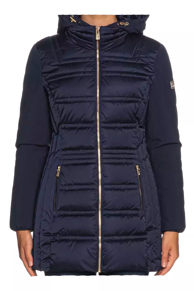 Yes Zee Blå Polyester Damejakke
