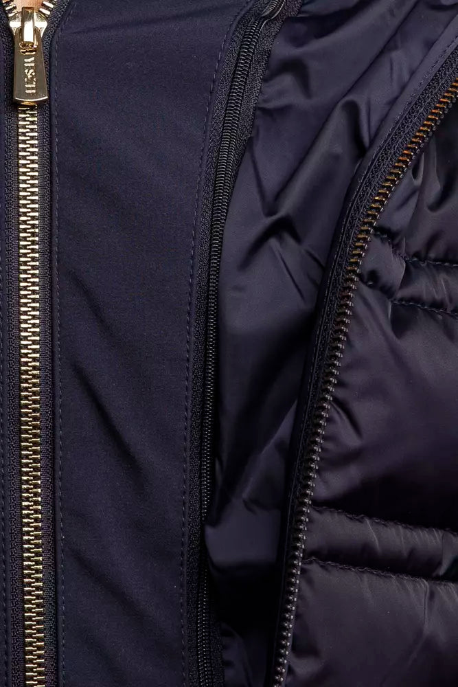 Yes Zee Blå Polyester Damejakke