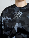 Dolce & Gabbana Elegant Sort Camouflage Pullover Sweater