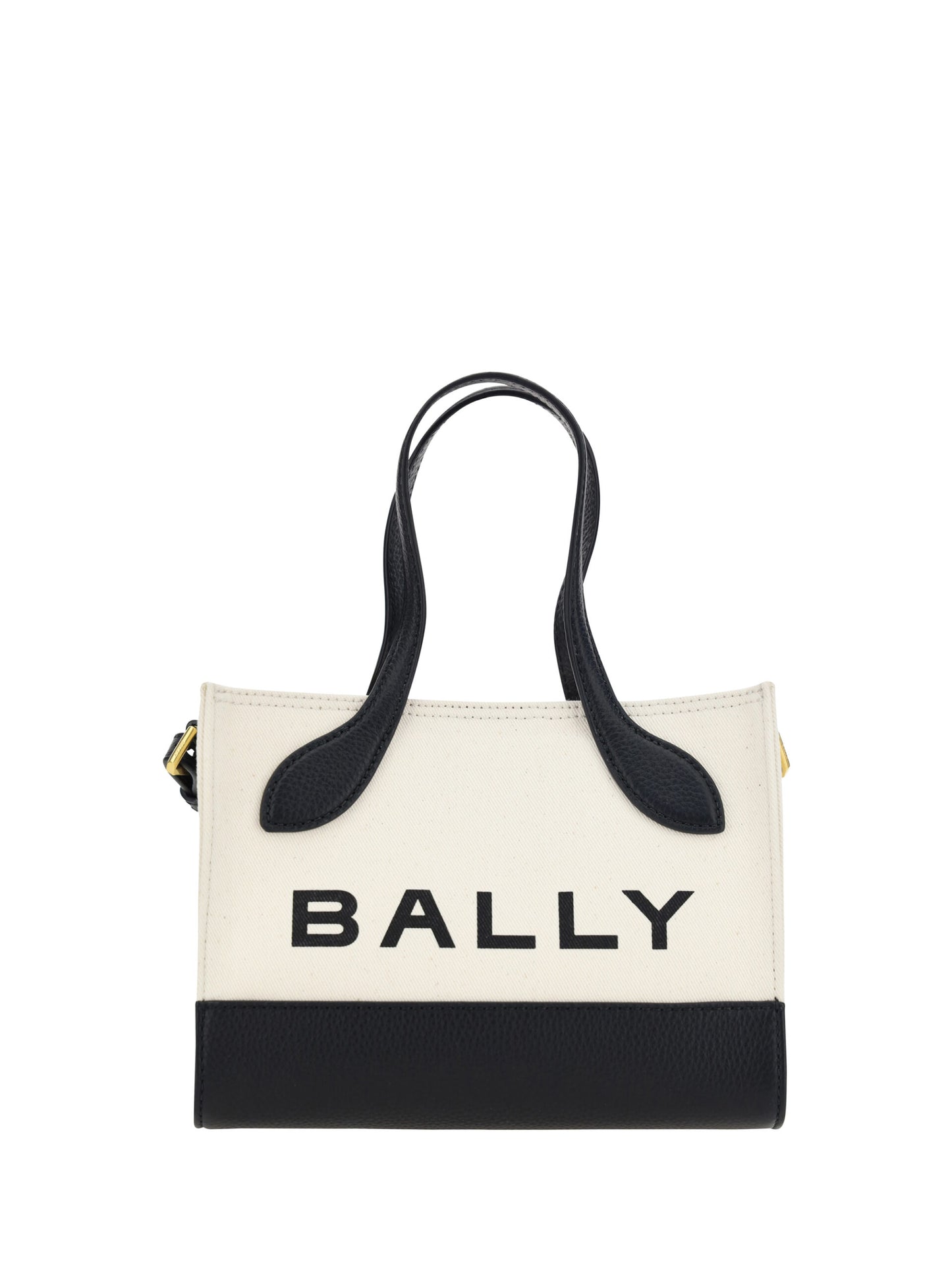 Bally Chic Kontrast Mini Læder Håndtaske