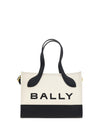 Bally Chic Kontrast Mini Læder Håndtaske