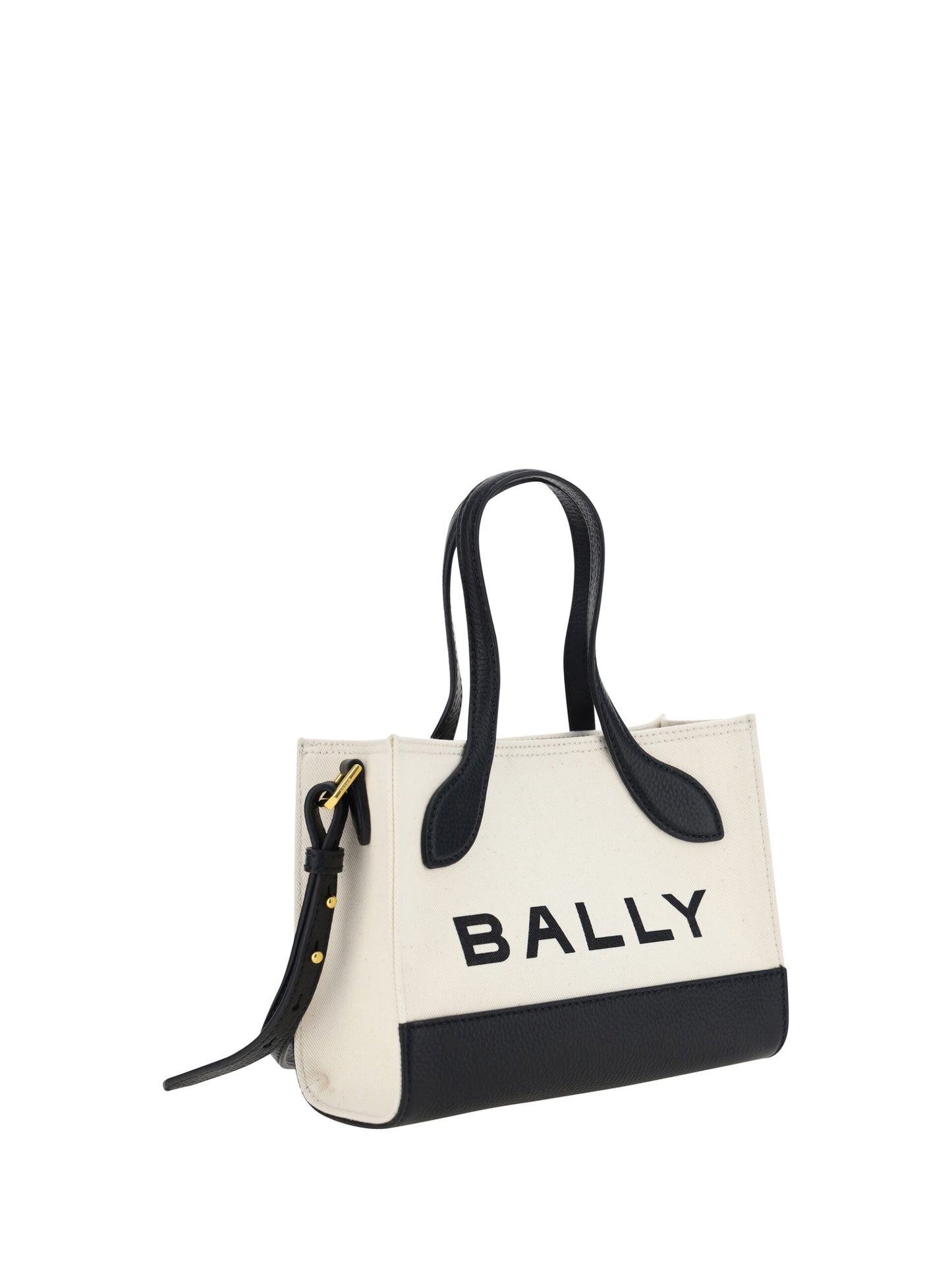 Bally Chic Kontrast Mini Læder Håndtaske