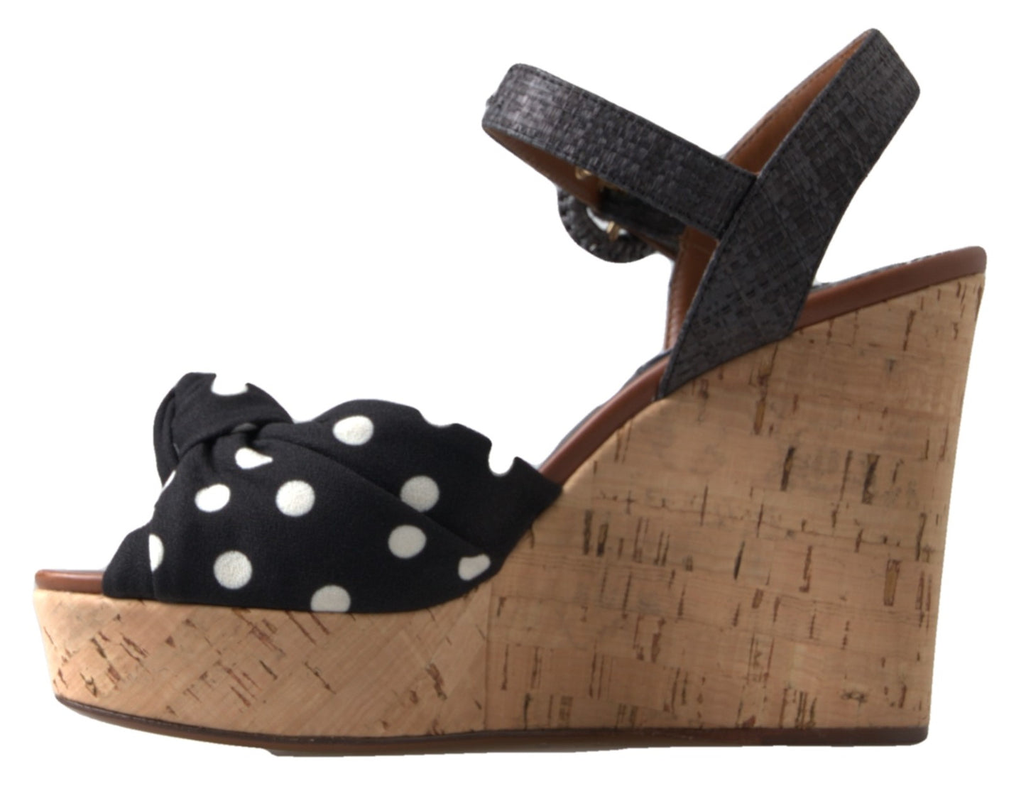 Dolce & Gabbana Chic Polka-Dotted Ankelrem Kilesko