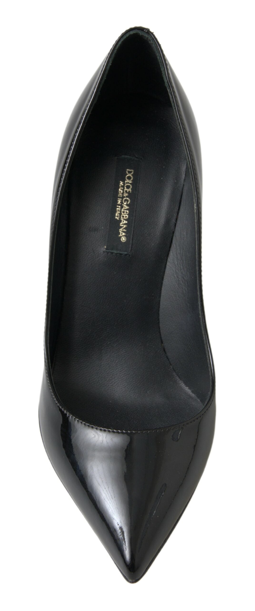 Dolce & Gabbana Elegante Pumps i Laklæder med Høje Hæle