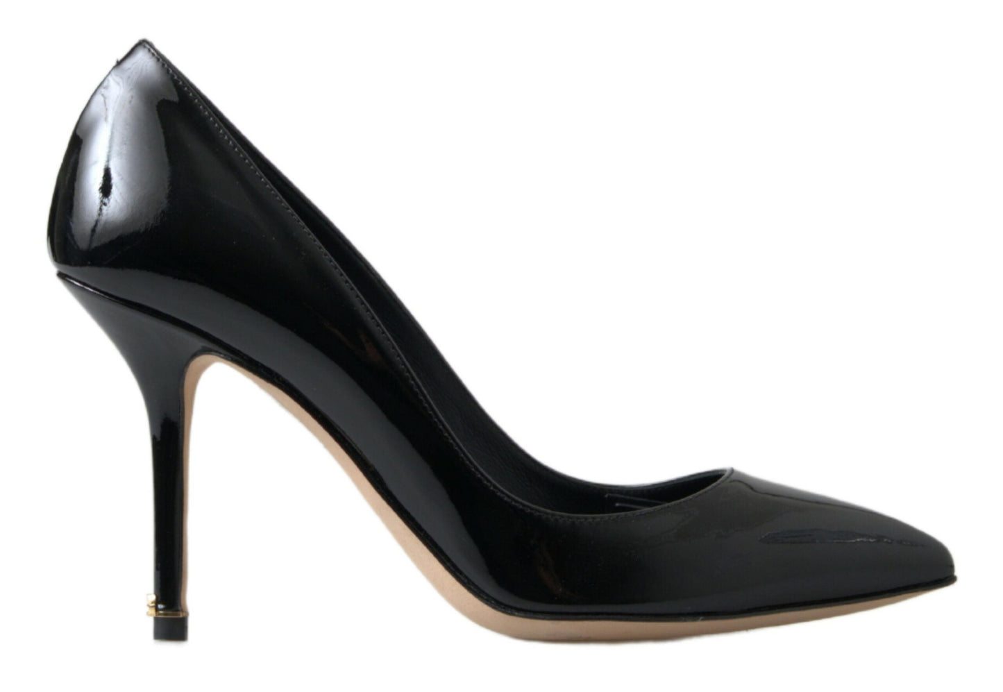Dolce & Gabbana Elegante Pumps i Laklæder med Høje Hæle