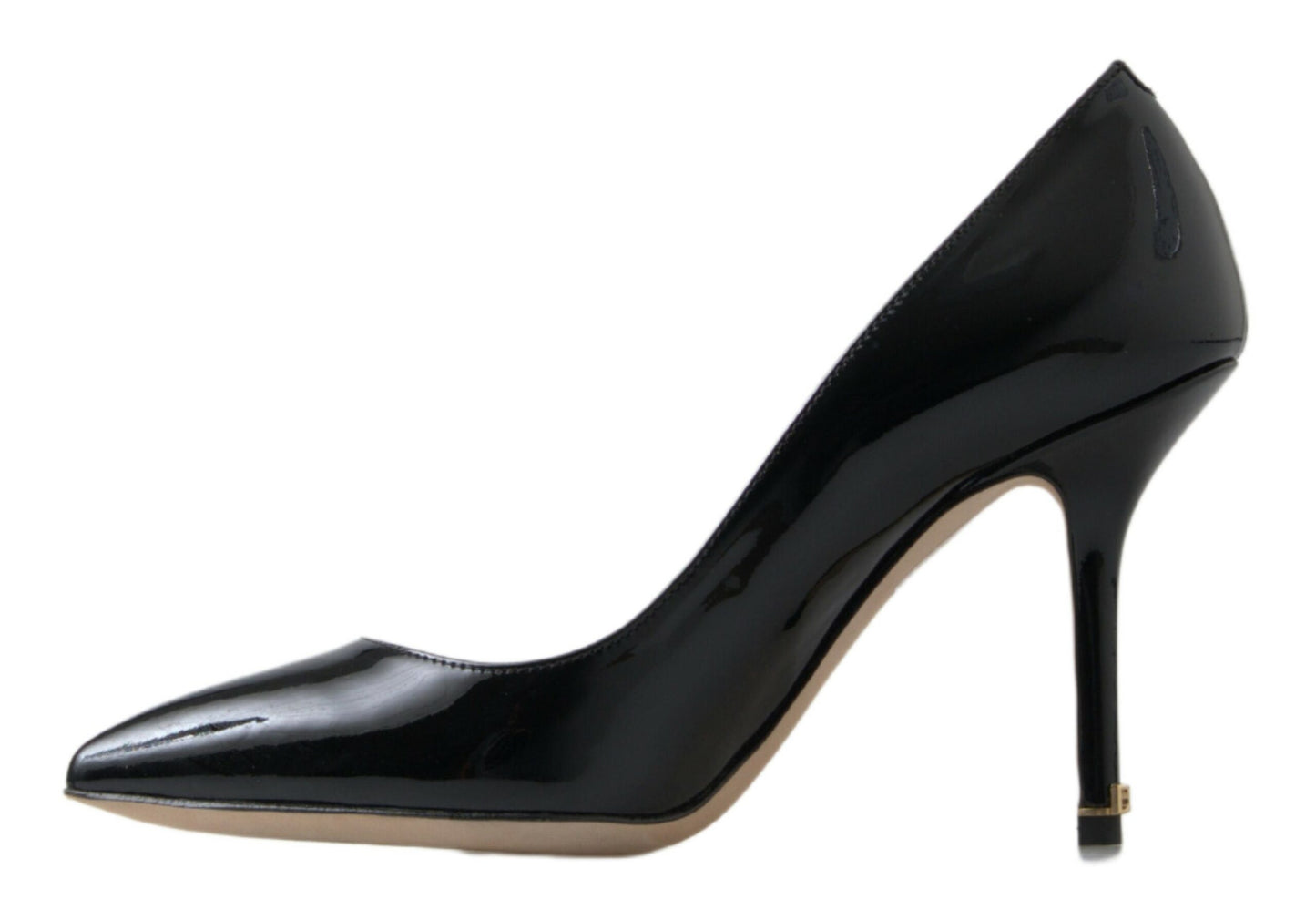 Dolce & Gabbana Elegante Pumps i Laklæder med Høje Hæle