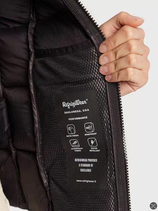 Refrigiwear Elegant Lys Lilla Dunjakke