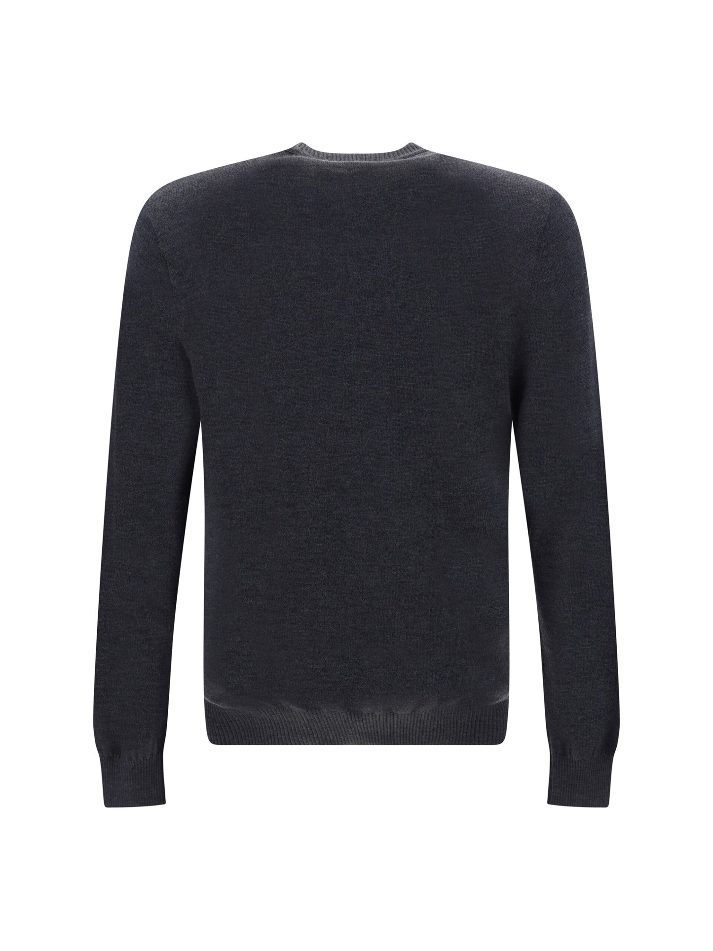 Fendi Chic Grå Uld Iconic Logo Sweater