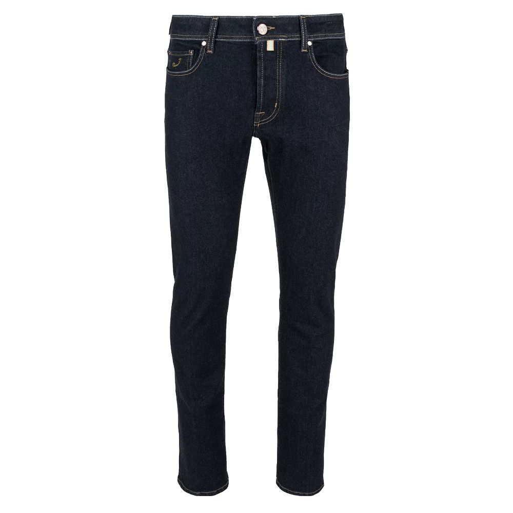 Jacob Cohen Elegante Slim Fit Mørkeblå Designer Jeans