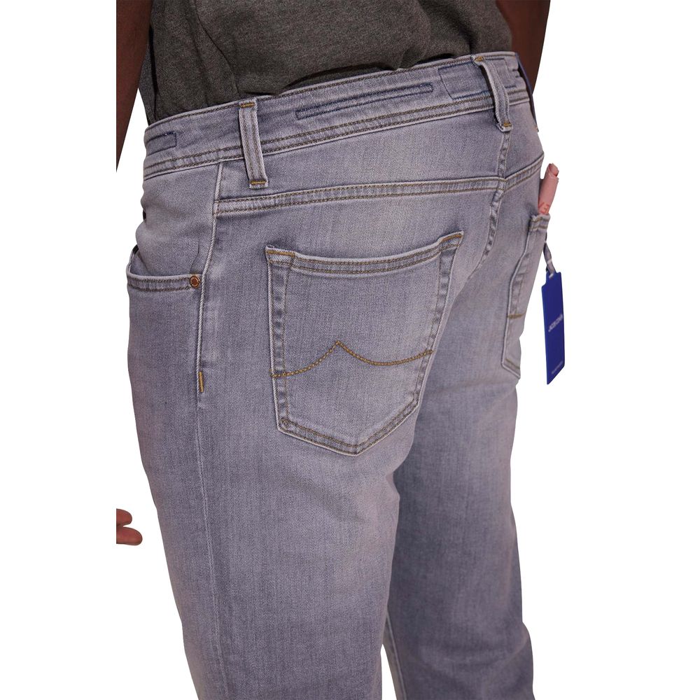Jacob Cohen Slank Slim Fit Grå Denim