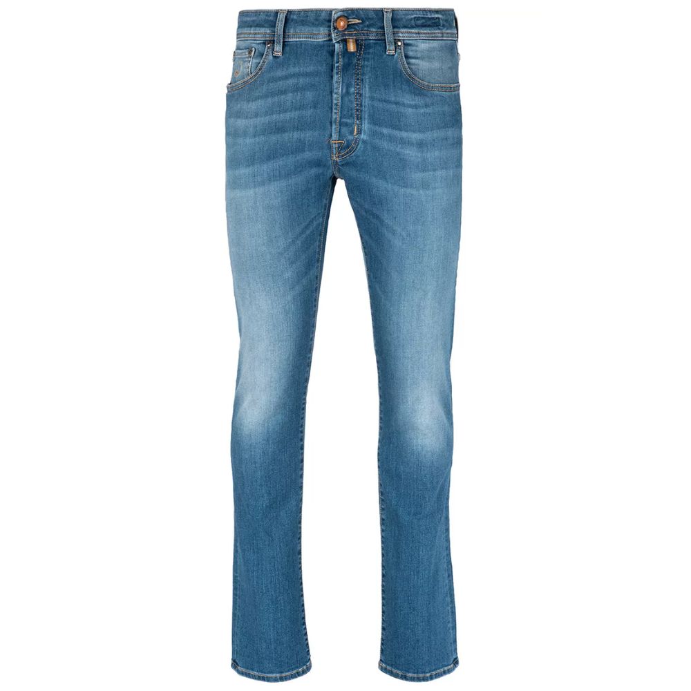 Jacob Cohen Elegant Slim Fit Lyseblå Denim