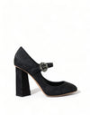 Dolce & Gabbana Chic sorte brokade Mary Janes pumps
