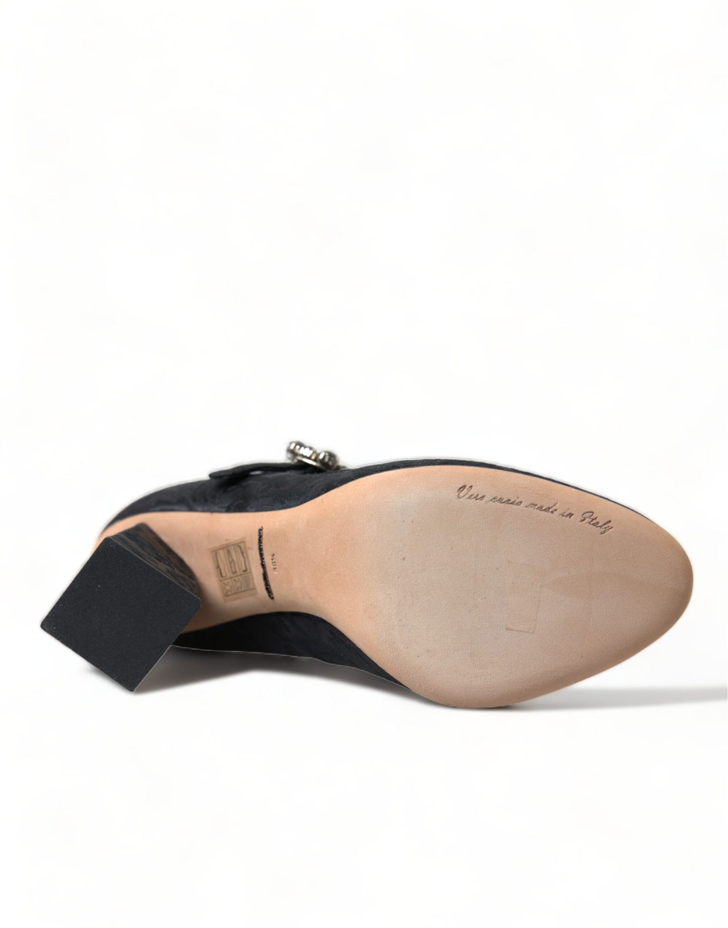 Dolce & Gabbana Chic sorte brokade Mary Janes pumps
