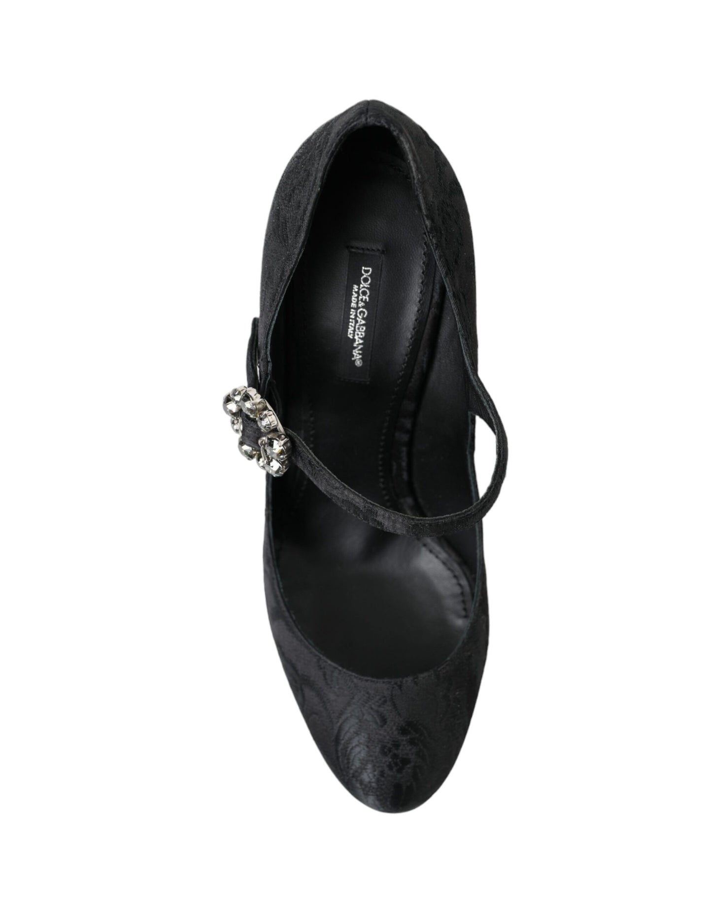 Dolce & Gabbana Chic sorte brokade Mary Janes pumps