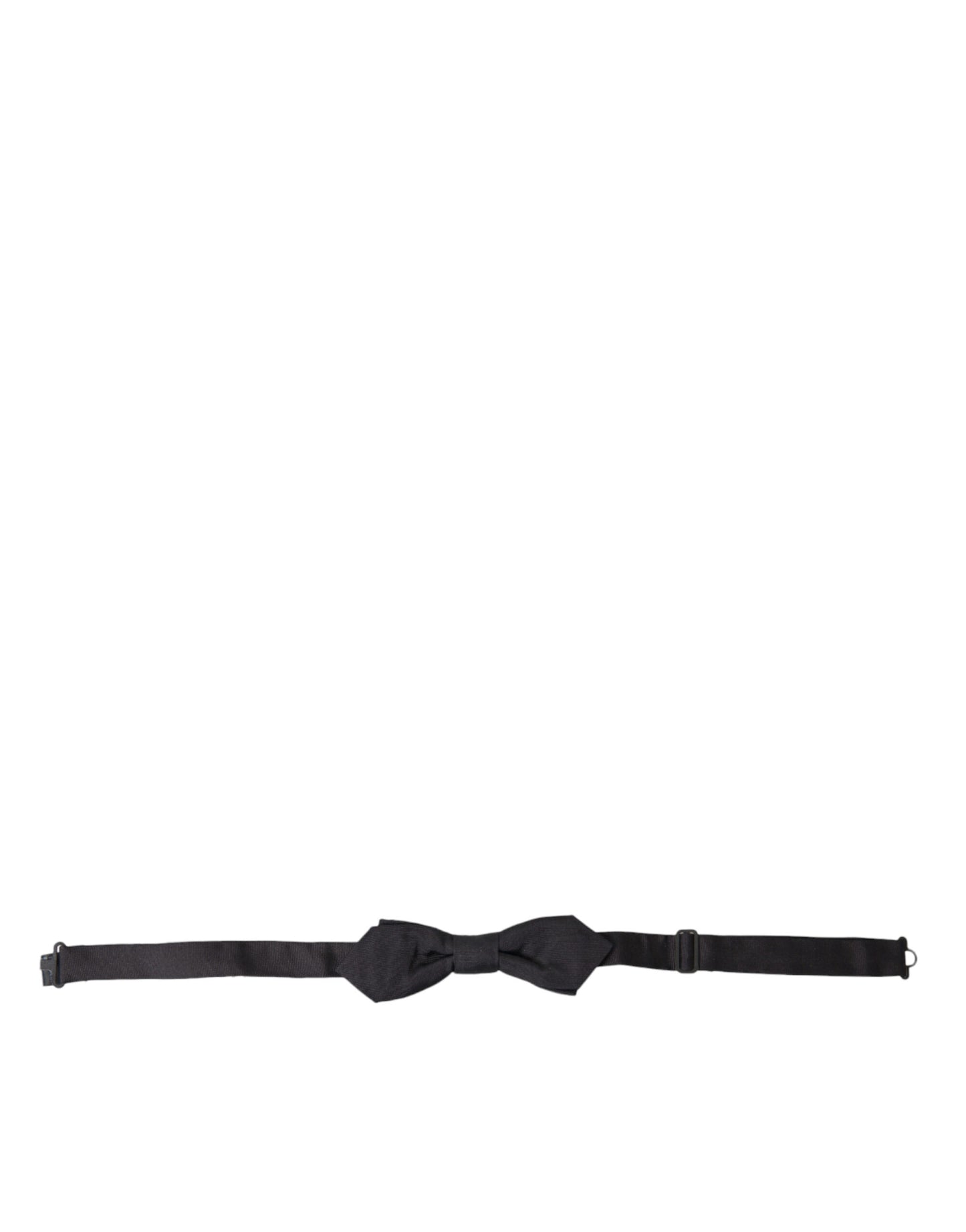 Dolce & Gabbana Elegant Silke Sort Butterfly