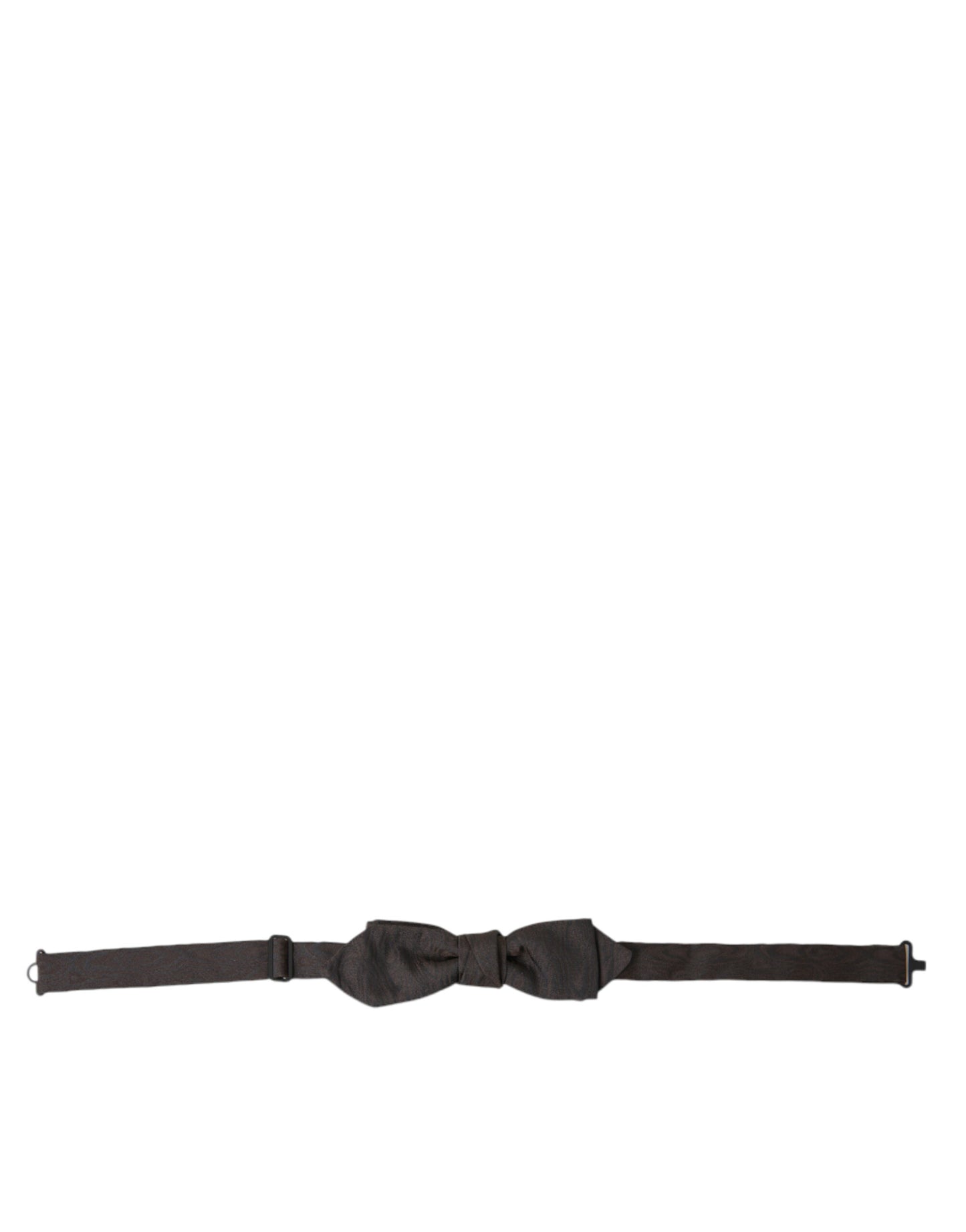 Dolce & Gabbana Elegant Brun Silkeblanding Butterfly