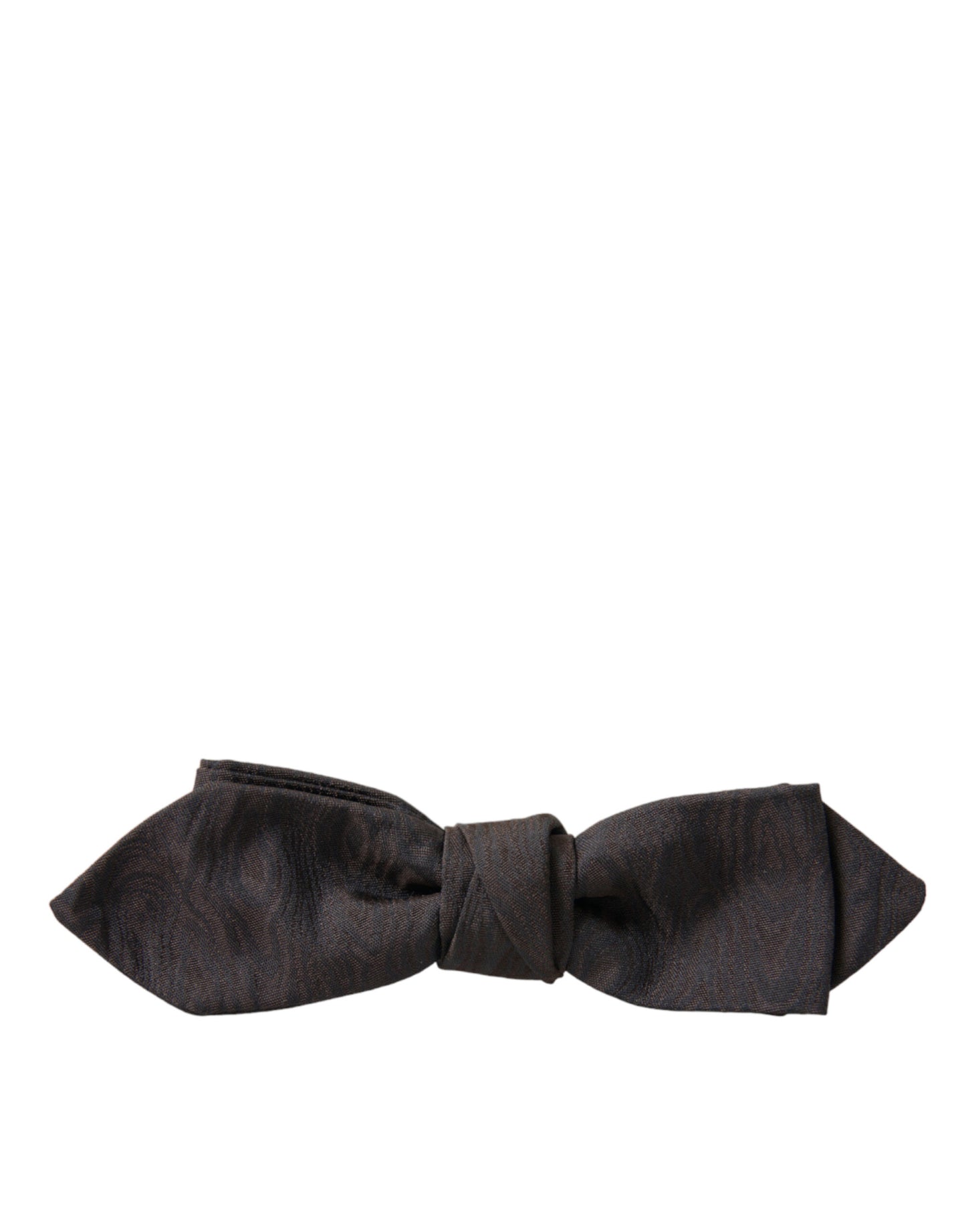 Dolce & Gabbana Elegant Brun Silkeblanding Butterfly