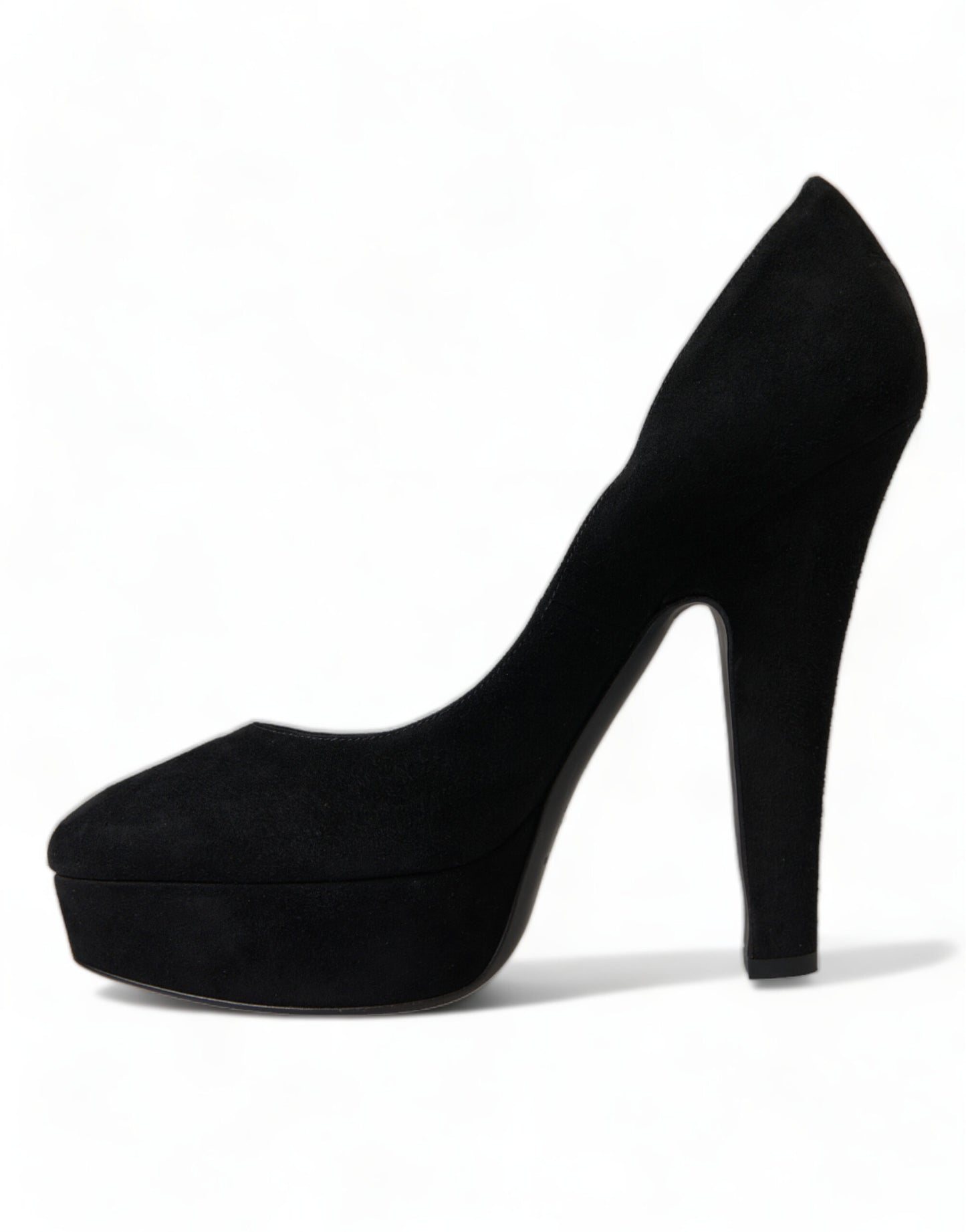 Dolce & Gabbana Sorte Ruskinds Pumps Med Hæle Sofistikeret Stil