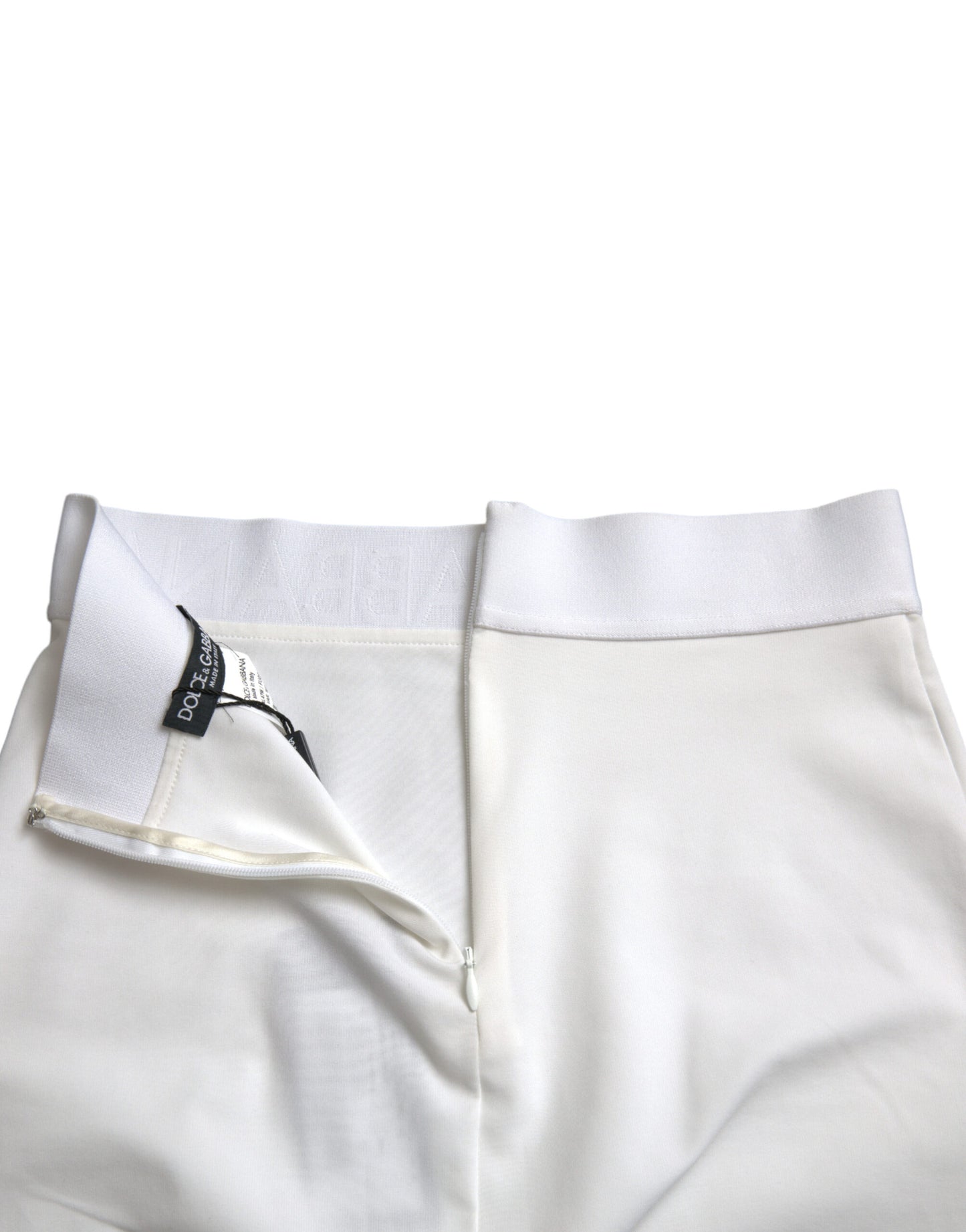 Dolce & Gabbana Elegant Højtaljet Pencil Mini Nederdel