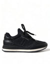 Dolce & Gabbana Elegante Sorte Klassiske Sneakers