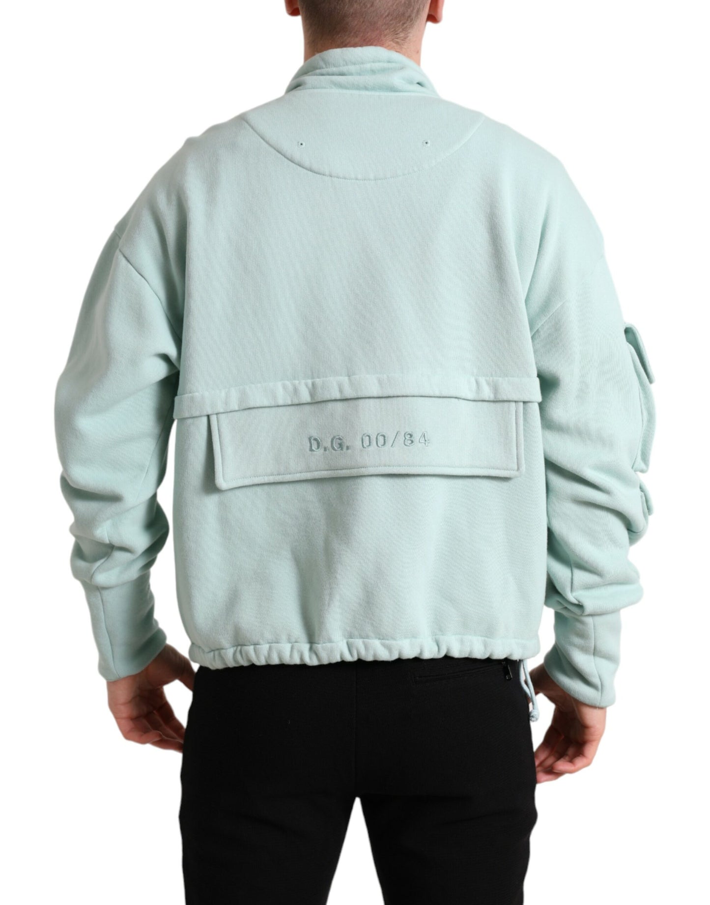 Dolce & Gabbana Chic Mintgrøn Pullover Sweater