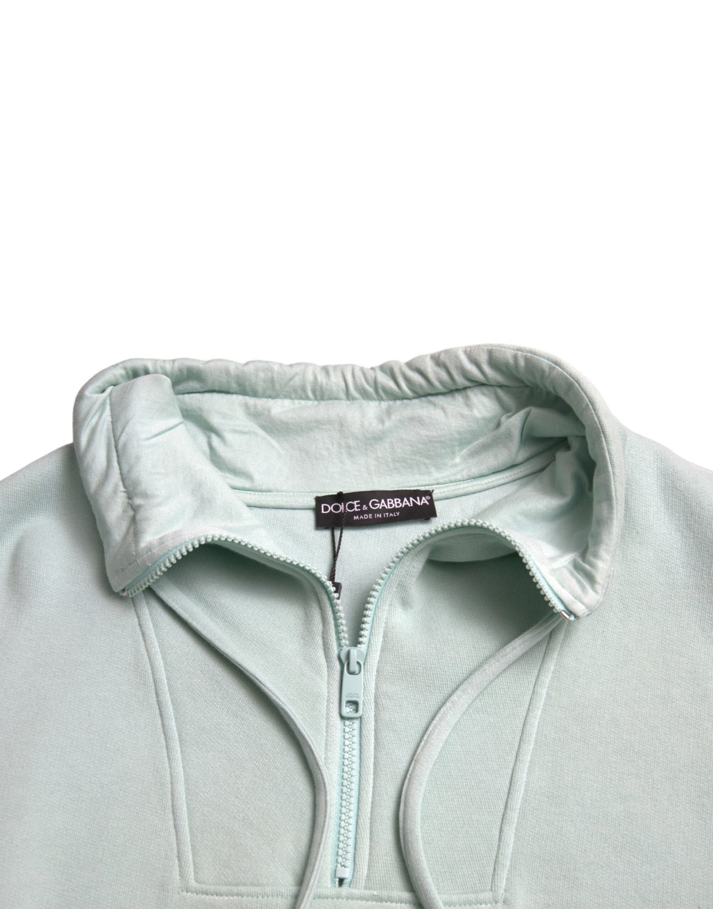 Dolce & Gabbana Chic Mintgrøn Pullover Sweater