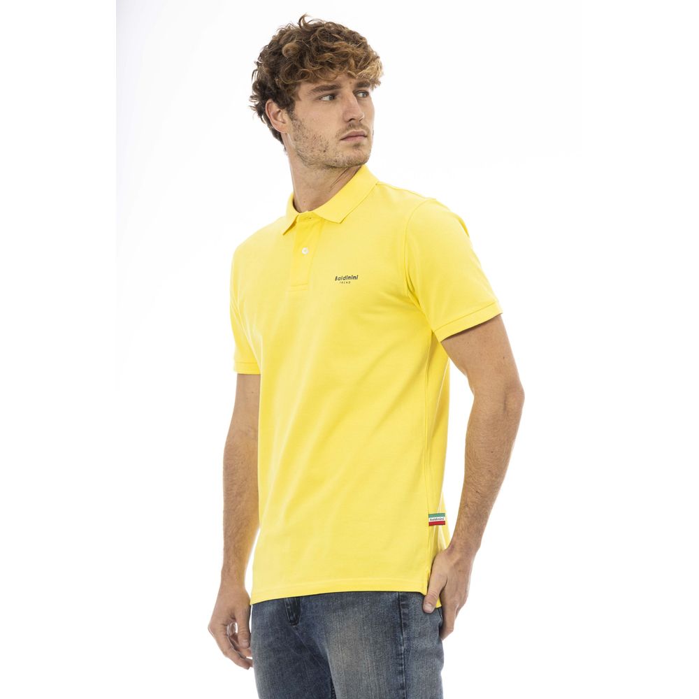 Baldinini Trend Gul Bomuld Herre Poloshirt