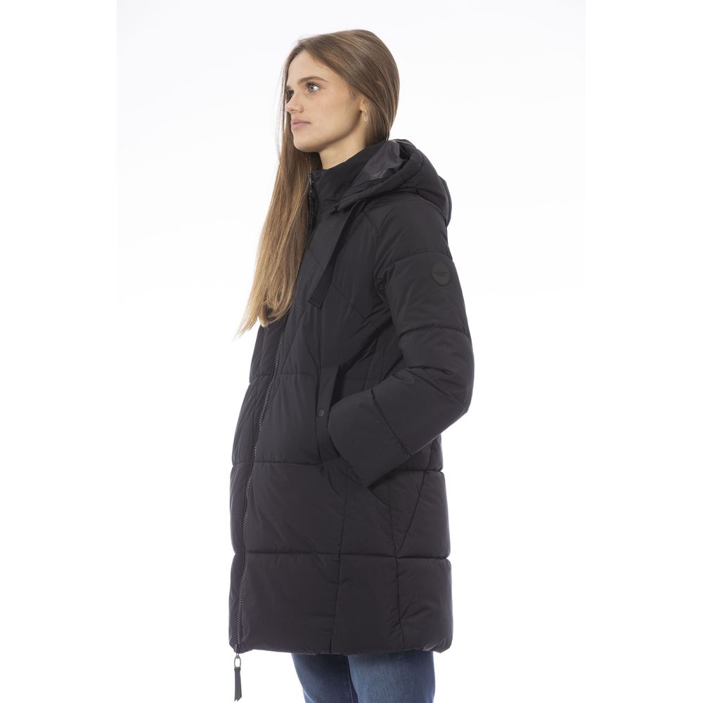 Baldinini Trend Sort Polyester Damejakke