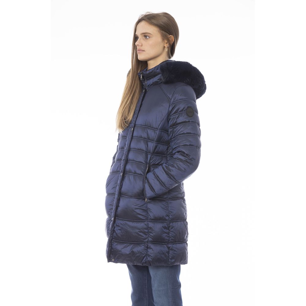 Baldinini Trend Lyseblå Polyester Damejakke