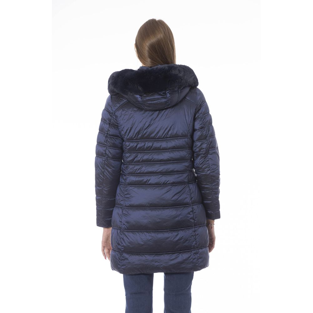 Baldinini Trend Lyseblå Polyester Damejakke