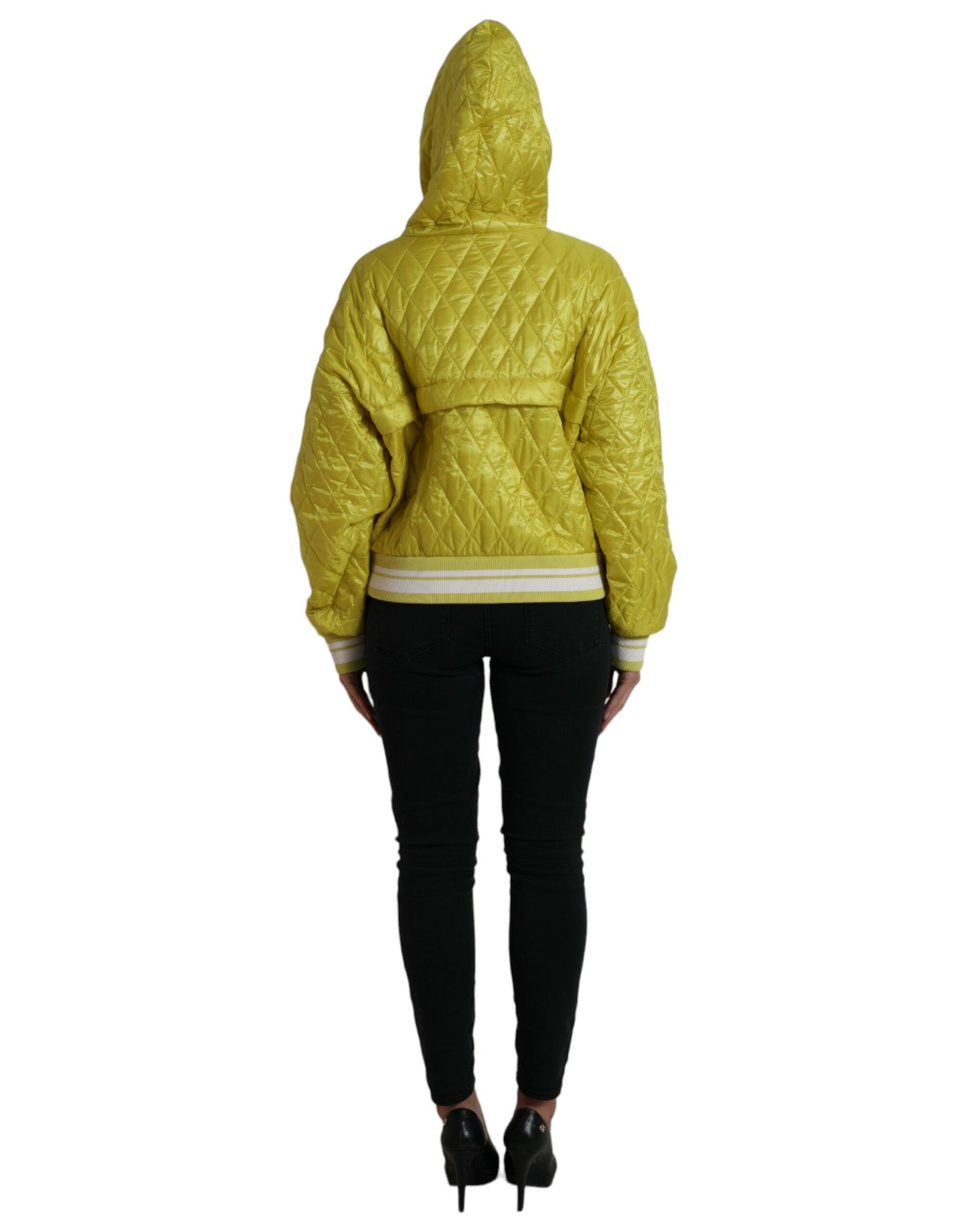 Dolce & Gabbana Radiant Yellow hættejakke