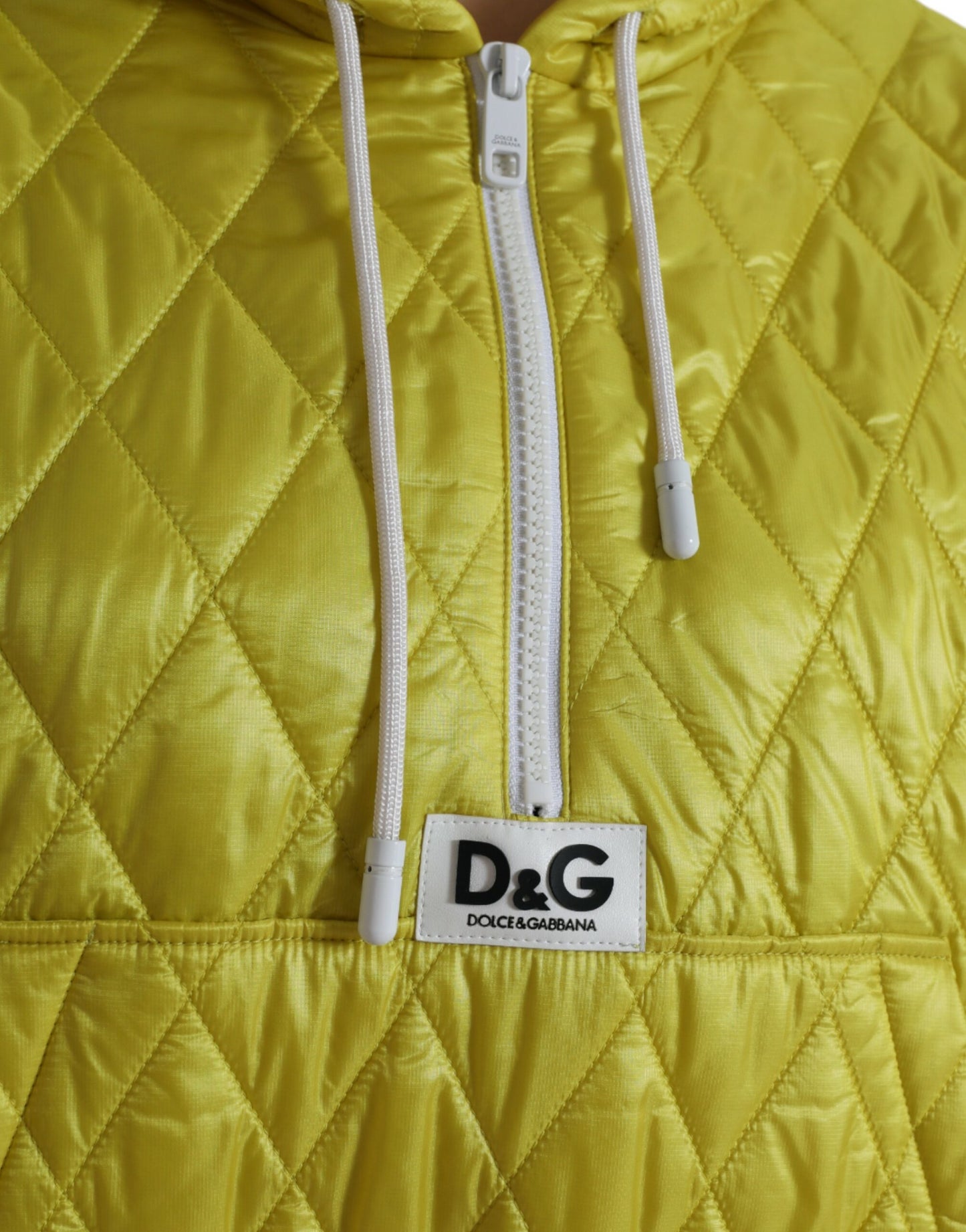 Dolce & Gabbana Radiant Yellow hættejakke