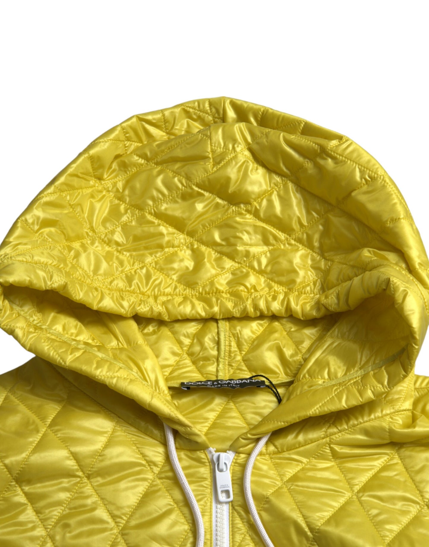 Dolce & Gabbana Radiant Yellow hættejakke