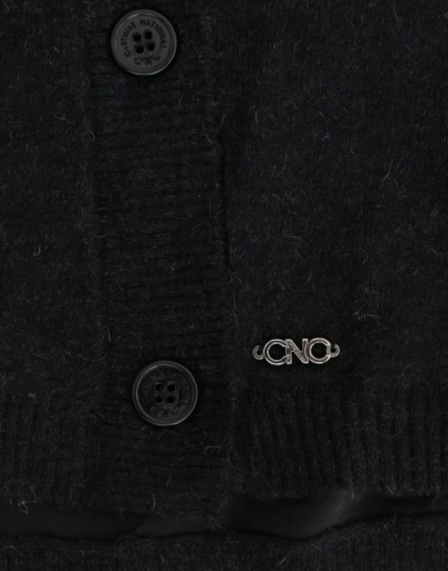Costume National Elegant Let Cardigan Med Dyb V-hals