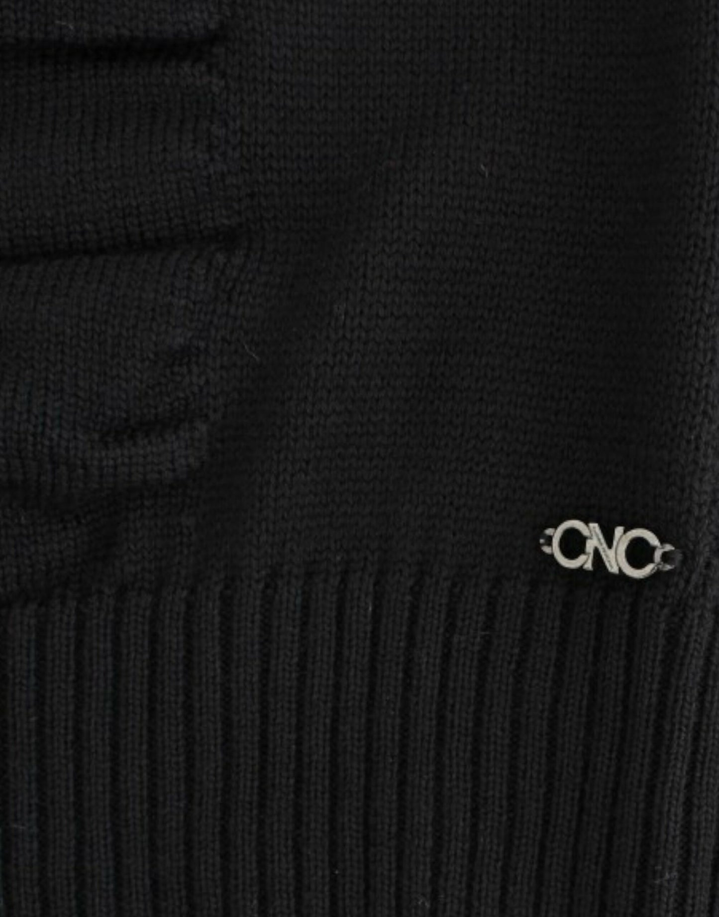 Costume National Elegant V-hals Letvægts Sweater