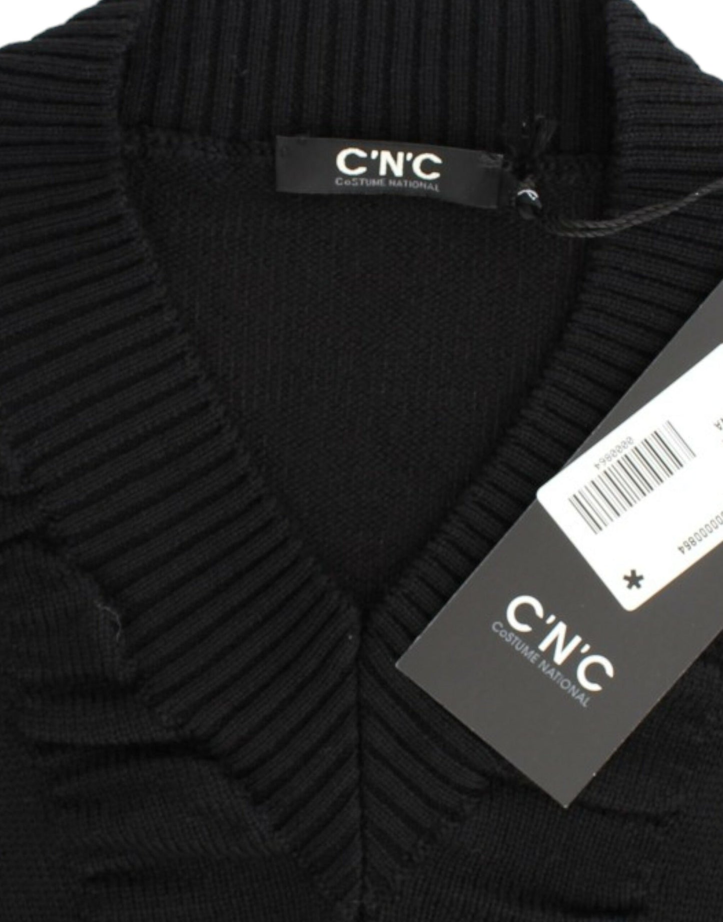 Costume National Elegant V-hals Letvægts Sweater