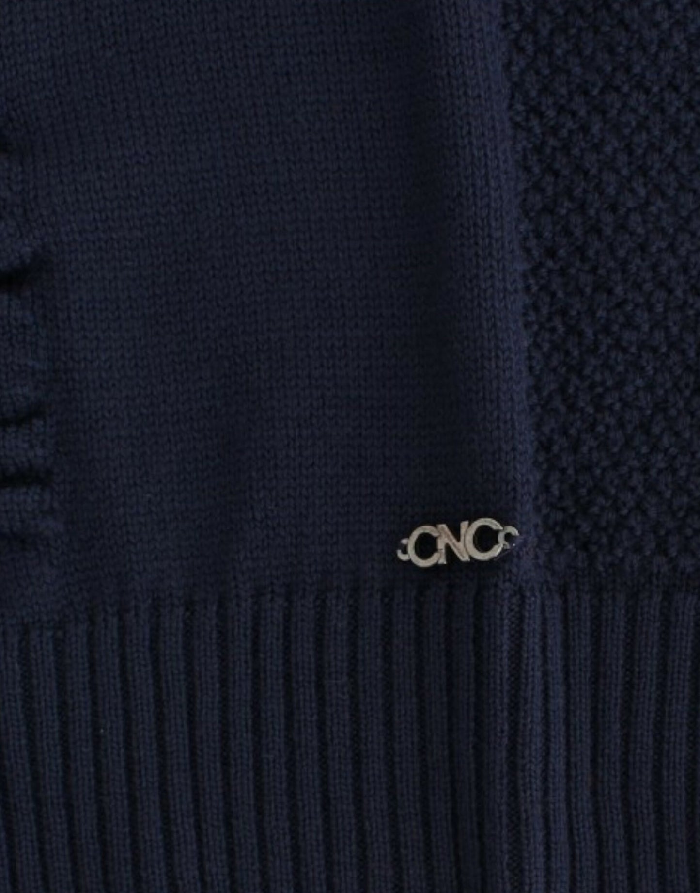 Costume National Elegant V-hals Letvægts Sweater