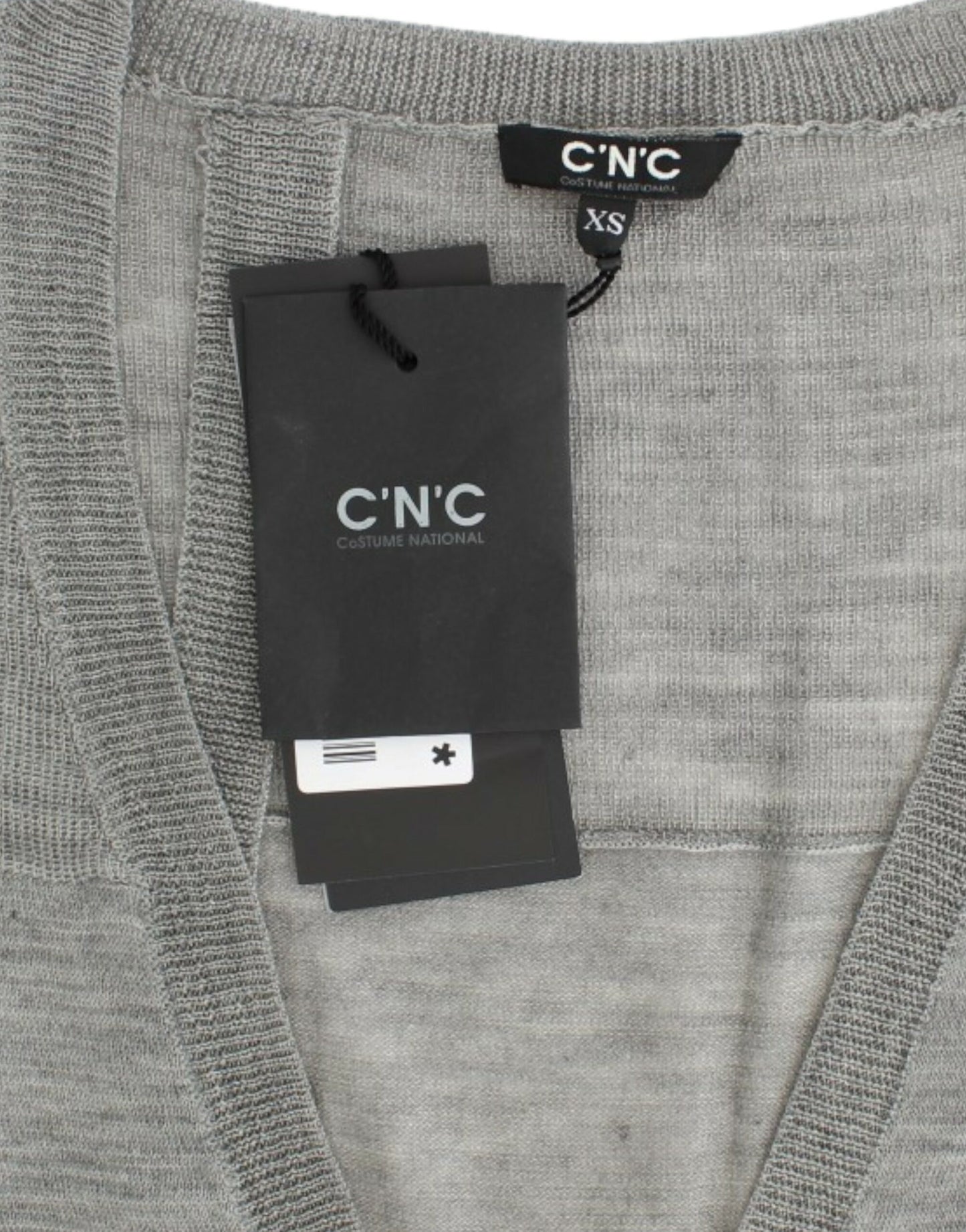 Costume National Chic Grå Let Cardigan