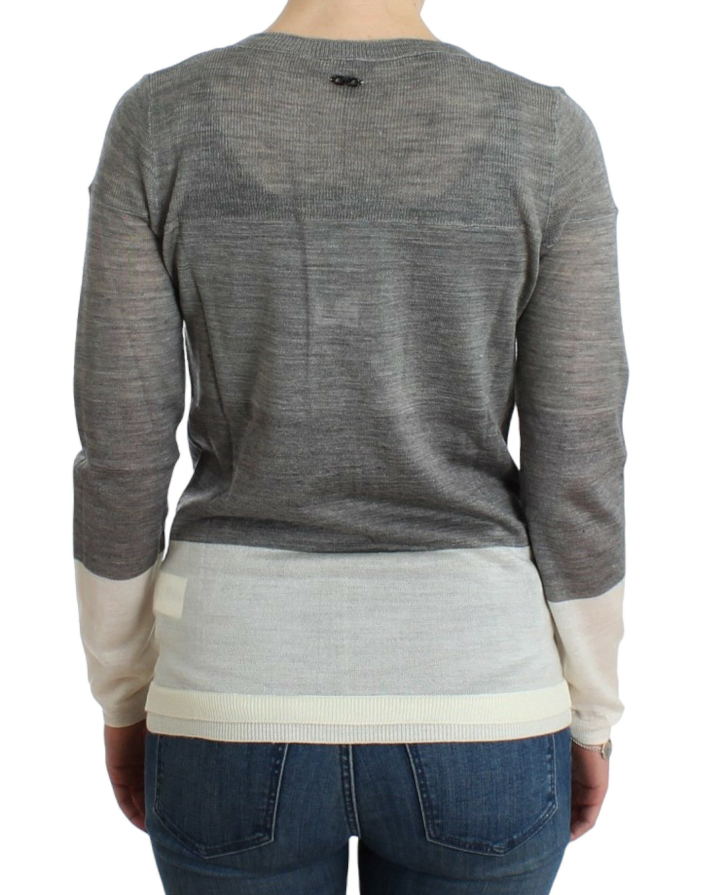 Costume National Chic Grå Let Cardigan