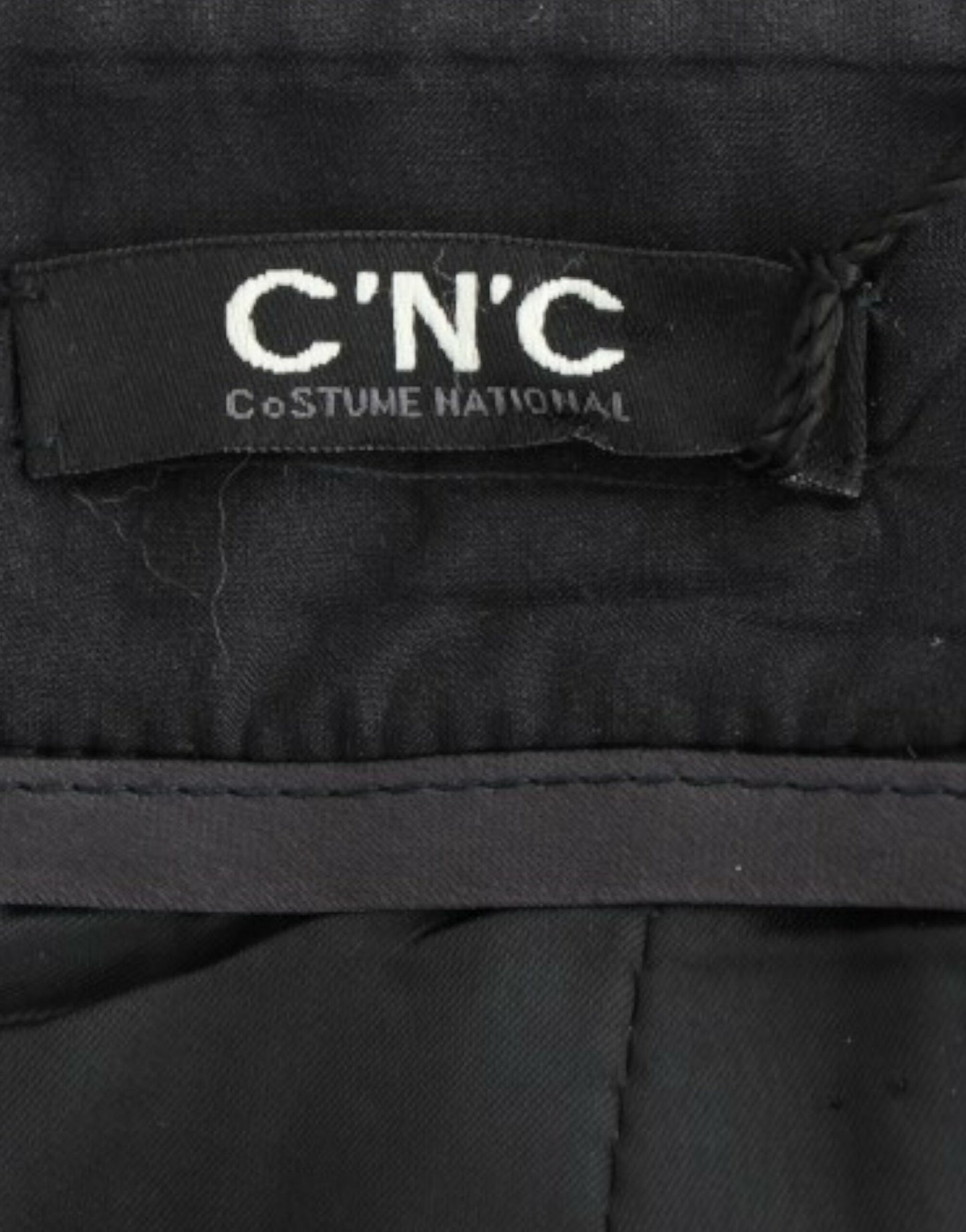 Costume National Chic uldblanding mini nederdel i grå