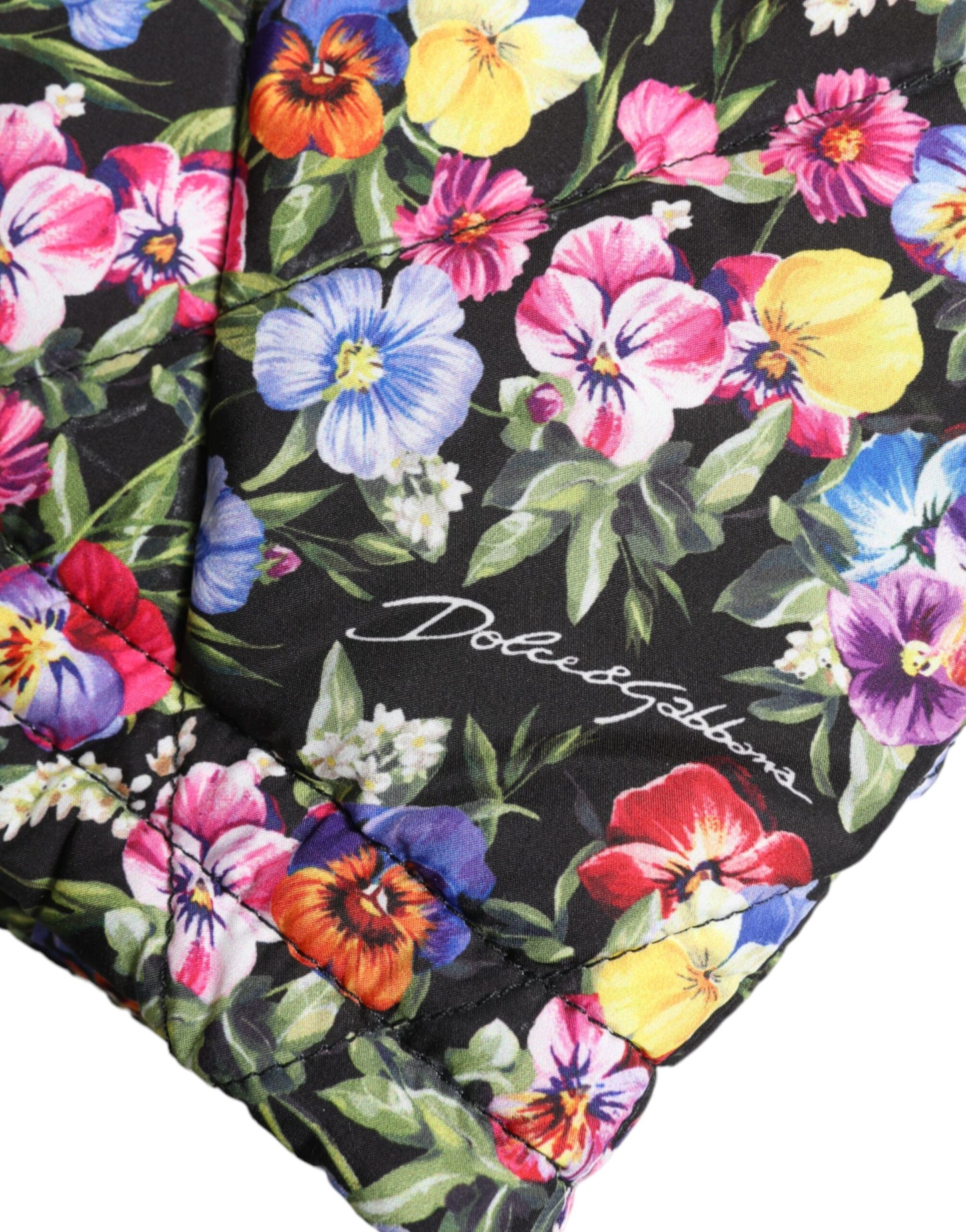 Dolce & Gabbana Vibrerende højtaljede blomstershorts