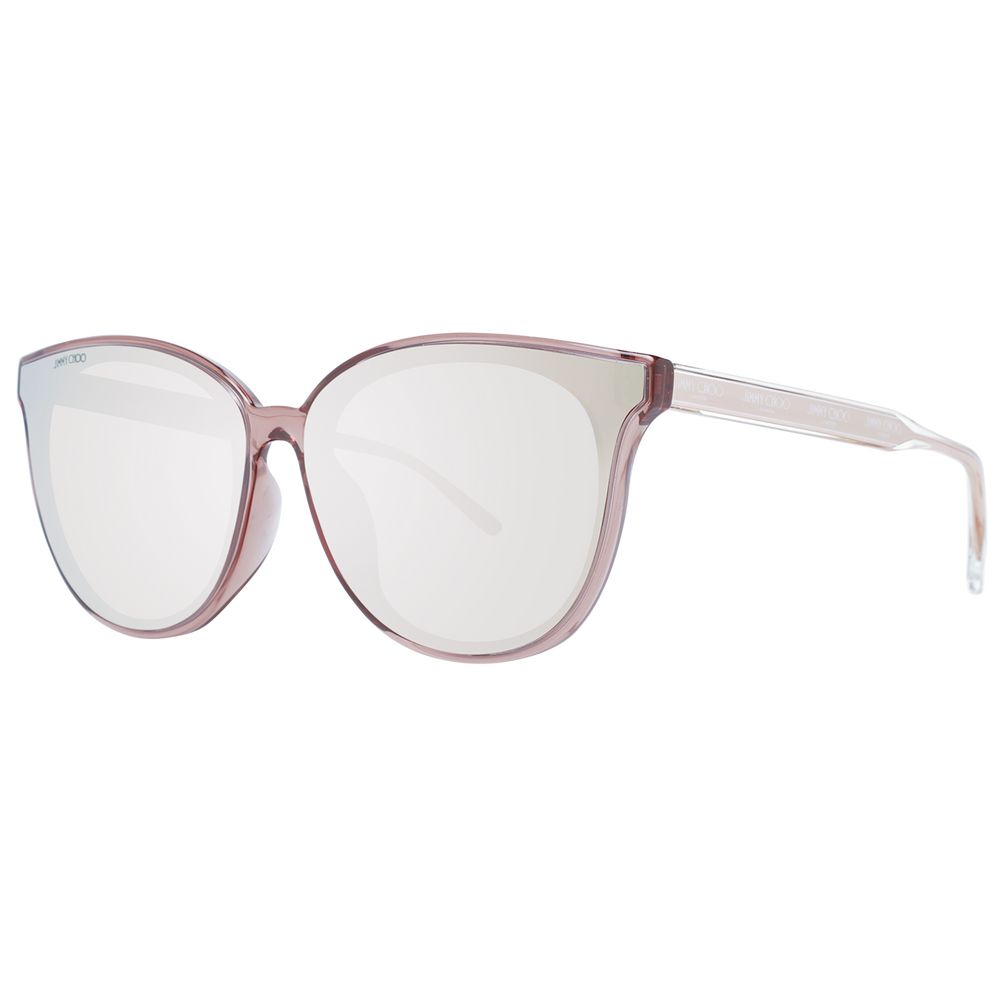 Jimmy Choo lyserøde unisex solbriller