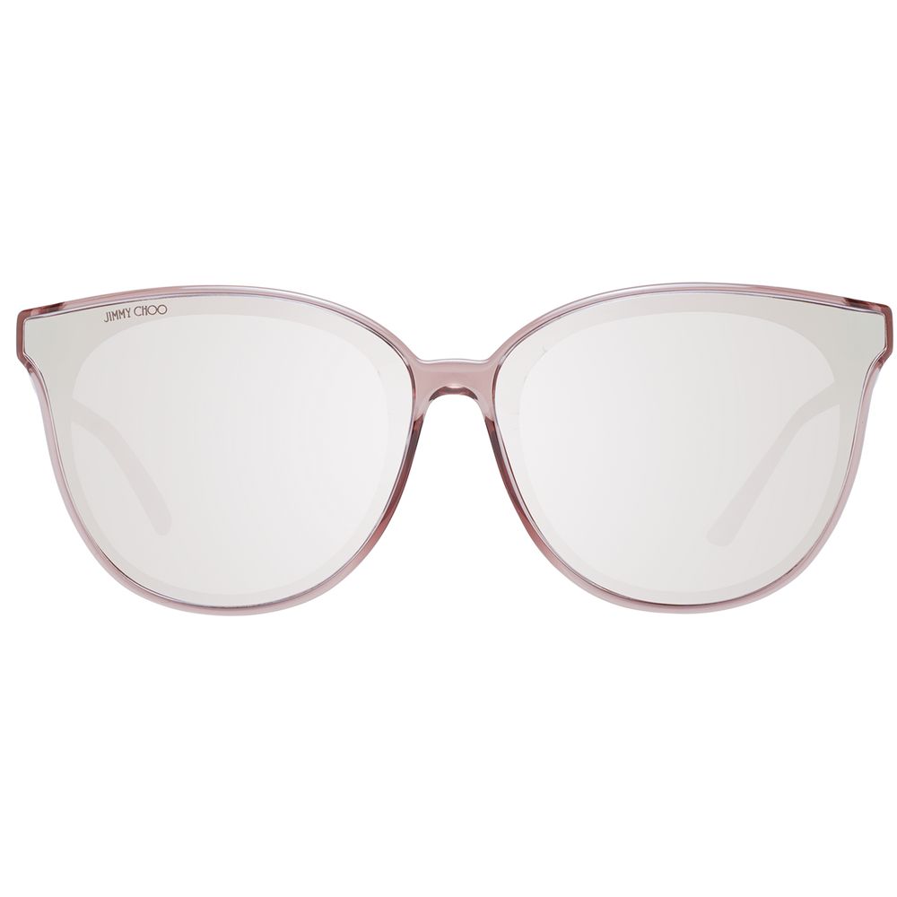 Jimmy Choo lyserøde unisex solbriller